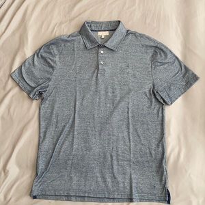 Hickey Freeman medium blue polo.
